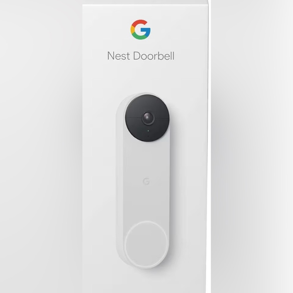 Google Nest Doorbell in Sleek White and Black